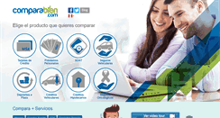 Desktop Screenshot of comparabien.com.pe
